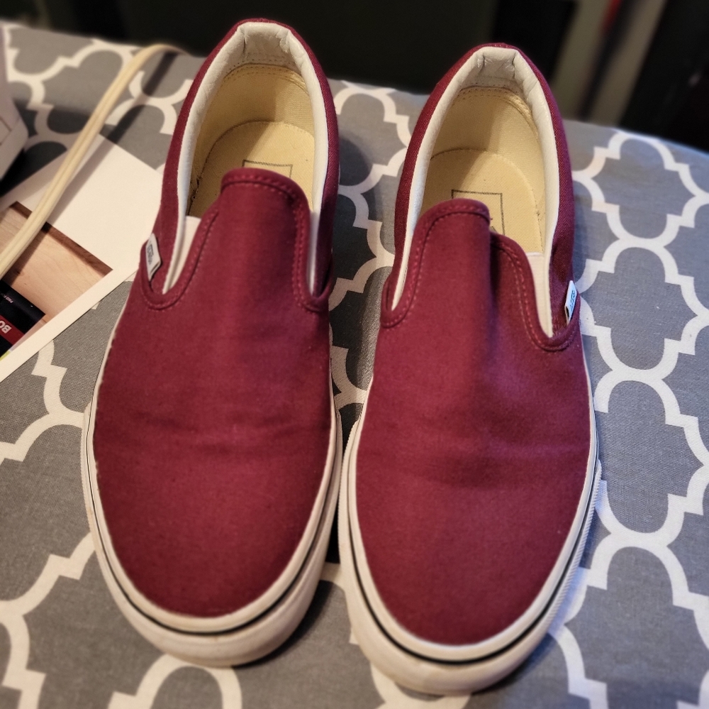 Vans slip ons